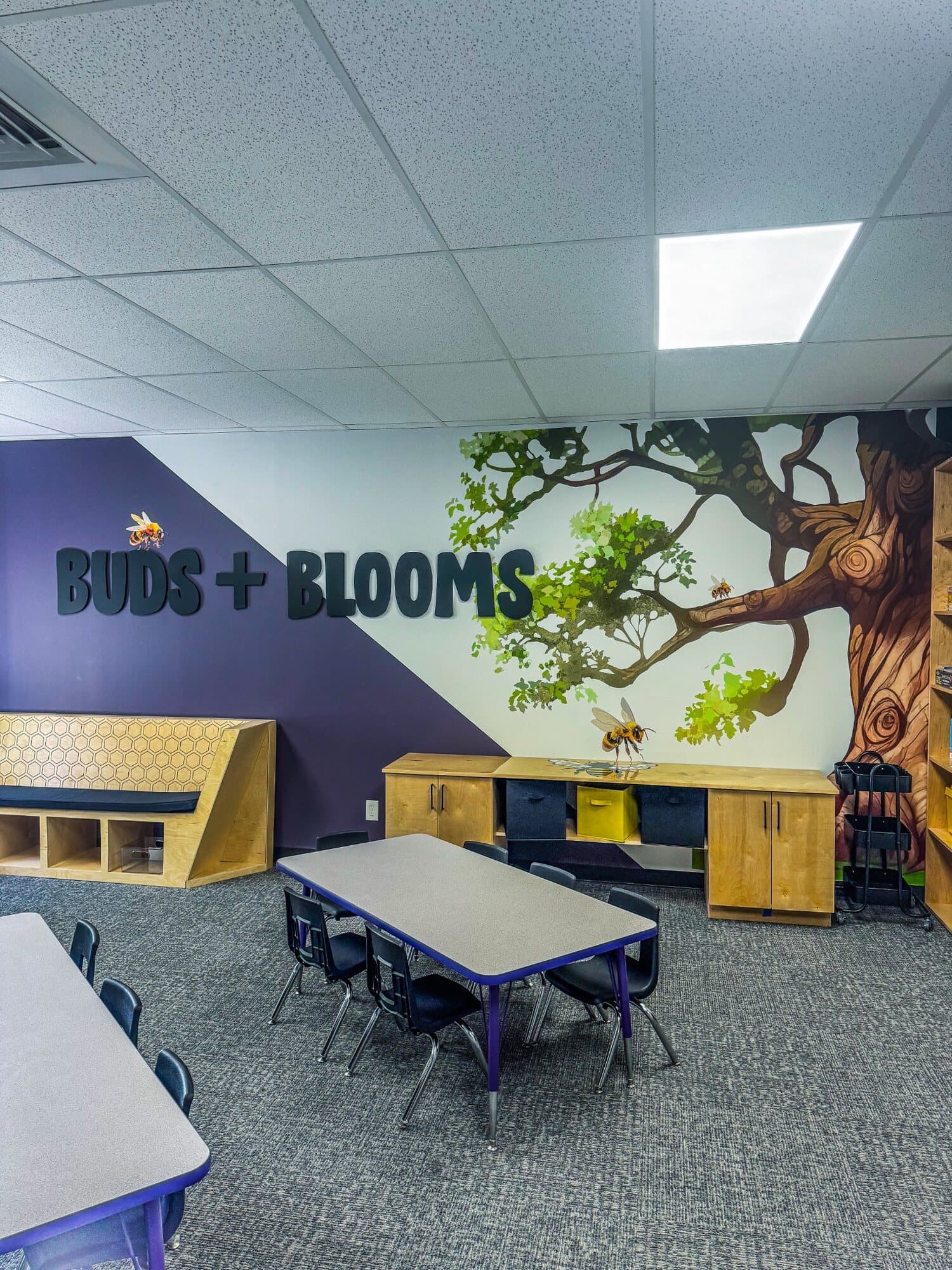 Buds and Blooms classroom at Faith Roots