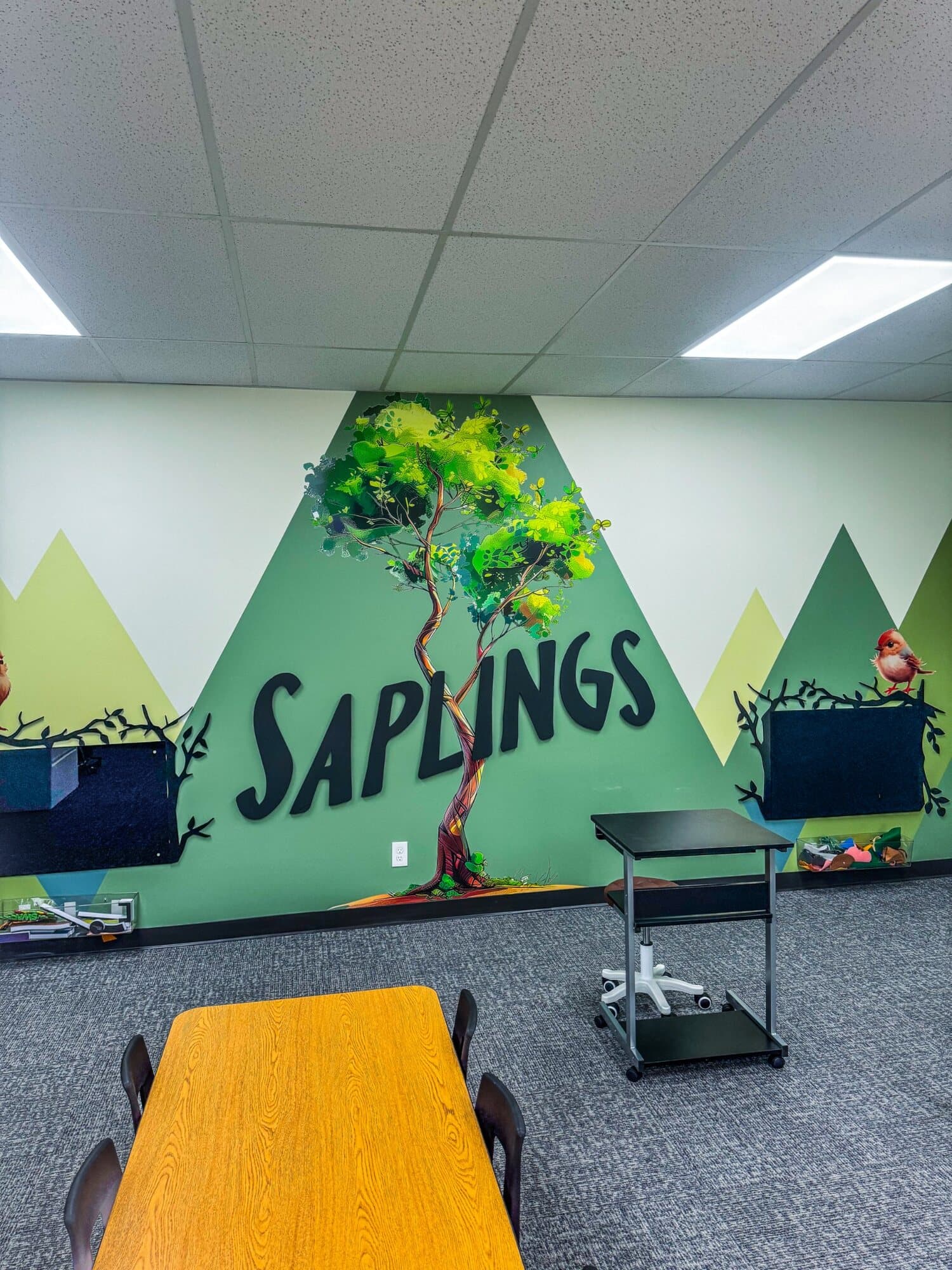 Saplings classroom at Faith Roots