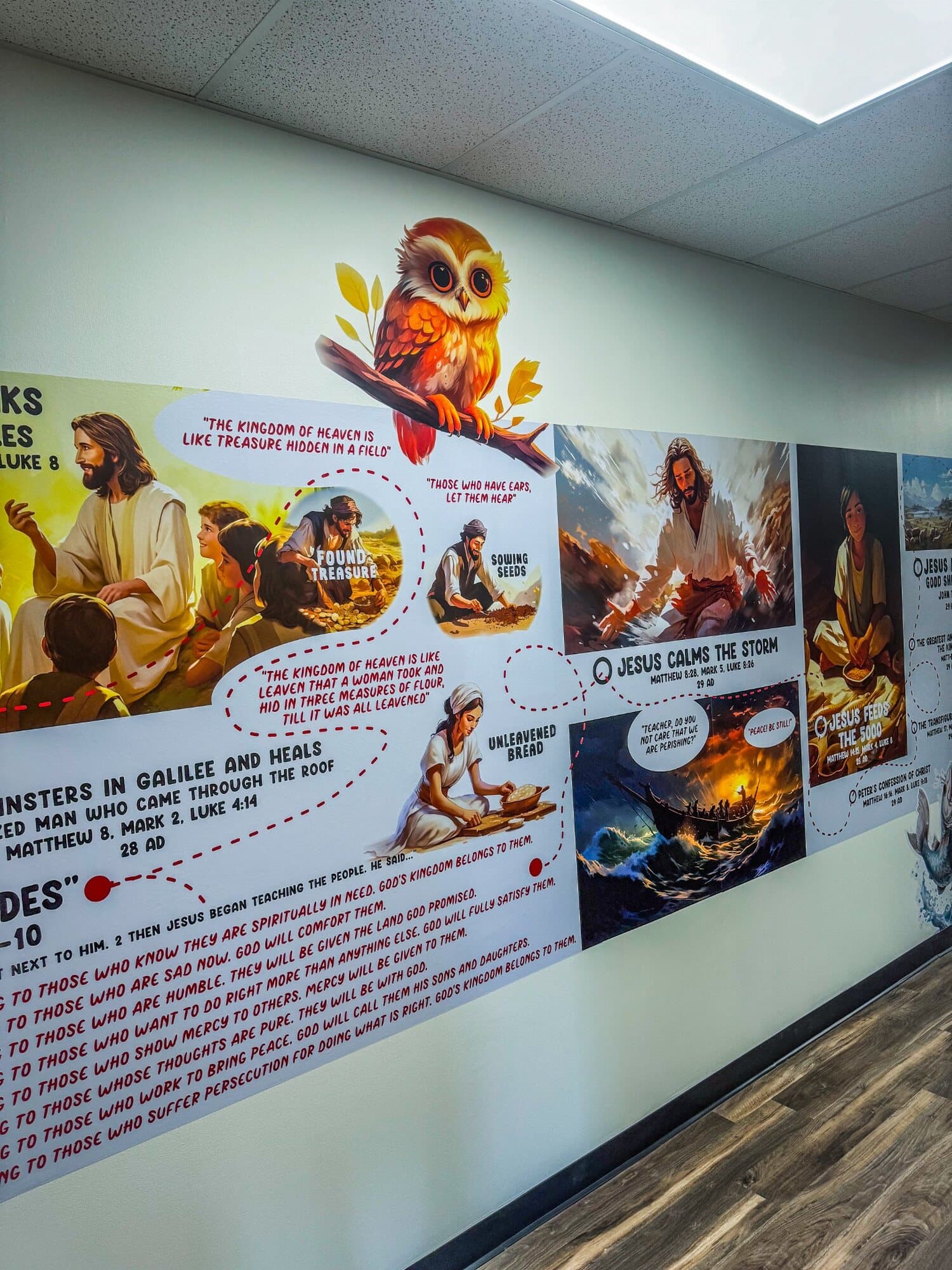 Faith Roots illustrated biblical timeline detail