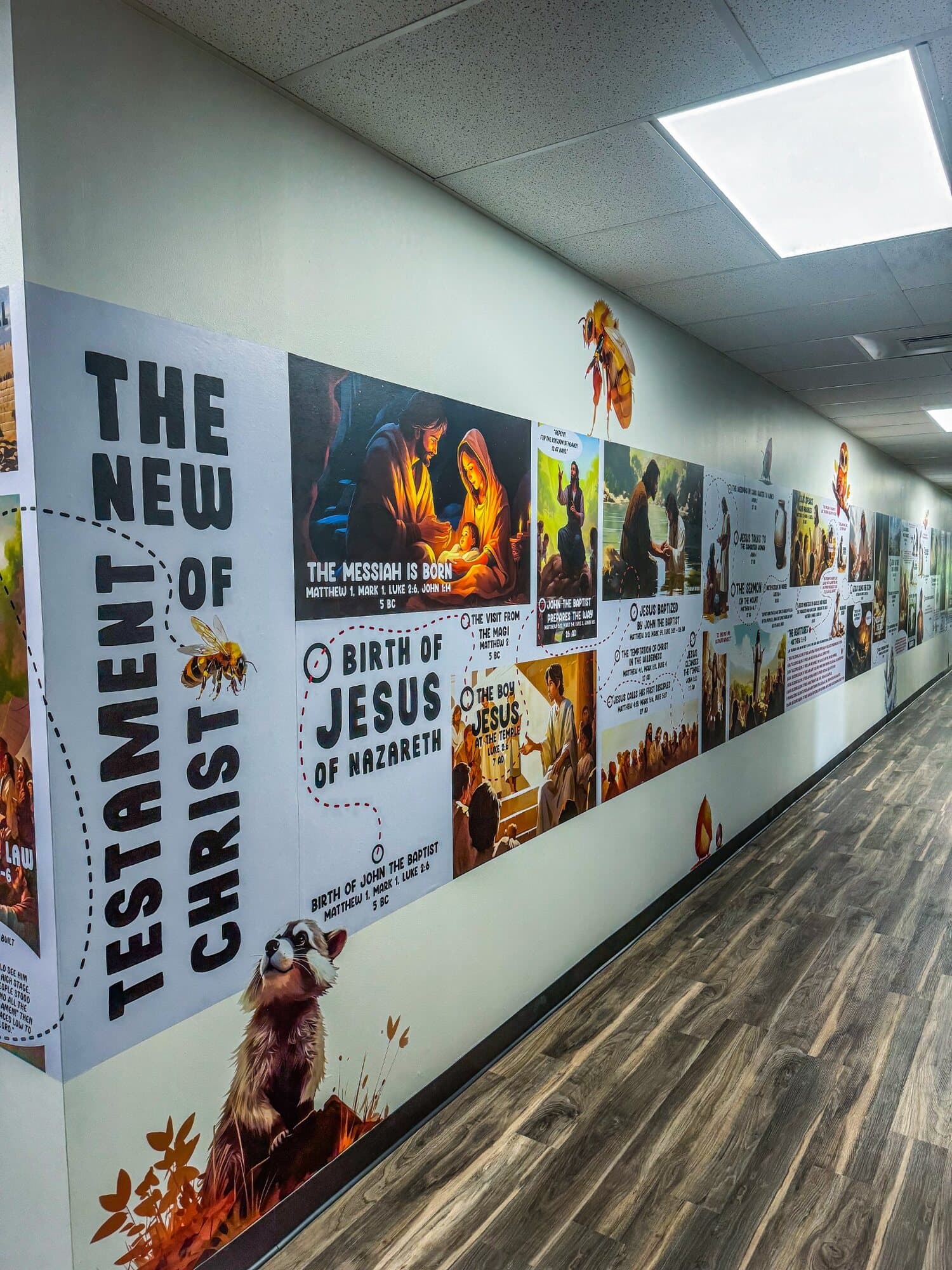 New Testament section of the Faith Roots Bible timeline